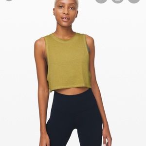 NWT Lululemon Muscle Love Crop Tank